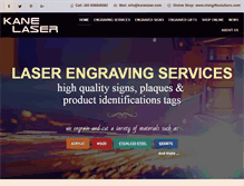 Tablet Screenshot of kanelaser.com